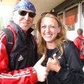 Mit Trainer Charly immer in guter Laune Berlin 2008